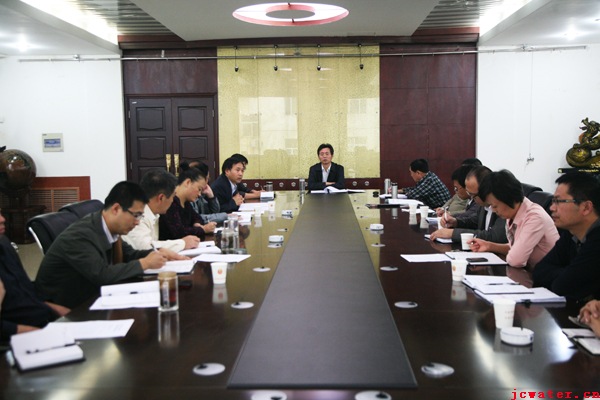 市水利局召開曹河、磨灘水電站工程推進會